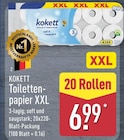 Toilettenpapier XXL im ALDI Nord Prospekt Toilettenpapier XXL von Kokett im aktuellen ALDI Nord Prospekt für 6,99 €