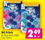 WC-Frisch Blütenfrische im Angebot bei Mäc-Geiz in Stendal WC-Frisch Blütenfrische Angebote bei Mäc-Geiz Stendal für 2,49 €