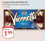 GLOBUS Roggentin - Viennetta Blätter-Eis Angebot im Prospekt Viennetta Blätter-Eis bei GLOBUS im Roggentin Prospekt für 1,99 €