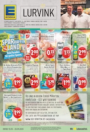 Supermarkt Prospekt von EDEKA in Sonsbeck Aktueller EDEKA Supermarkt Prospekt für Sonsbeck: Aktuelle Angebote mit 30} Seiten, 15.09.2025 - 20.09.2025