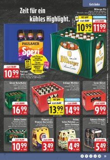 Bier im EDEKA Prospekt "Aktuelle Angebote" mit 24 Seiten (Pulheim)