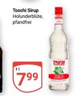 Sirup im Angebot bei GLOBUS in Oberhausen Sirup Angebote von Toschi bei GLOBUS Oberhausen für 7,99 €