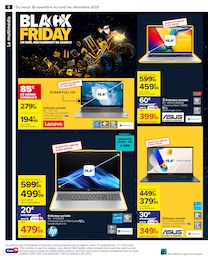 Prix et réduction Ordinateur dans le prospectus Carrefour en cours Offre Ordinateur dans le catalogue Carrefour du moment à la page 8