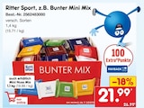 z.B. Bunter Mini Mix Angebote von Ritter Sport bei Netto Marken-Discount Langenhagen für 21,99 €