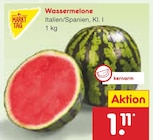 Netto Marken-Discount Oberkrämer - Wassermelone Angebot im Prospekt Wassermelone bei Netto Marken-Discount im Oberkrämer Prospekt für 1,11 €