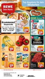 Aktueller REWE Supermarkt Prospekt in Holzwickede und Umgebung, "Dein Markt" mit 30 Seiten, 15.09.2025 - 20.09.2025
