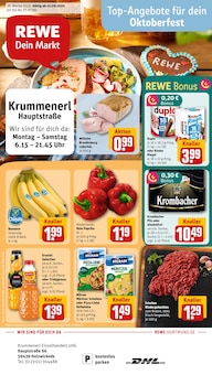 REWE Prospekt Dein Markt mit  Seiten in Holzwickede und Umgebung