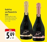 Aktuelles Riesling Brut Sekt Angebot bei EDEKA in Erlangen ab 5,49 €