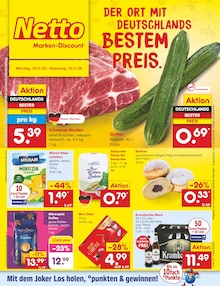 Bier im aktuellen Netto Marken-Discount Prospekt (Rheine) Bier im Netto Marken-Discount Prospekt "Aktuelle Angebote" mit 63 Seiten (Rheine)