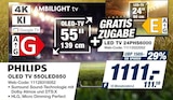 OLED TV 55OLED850 bei expert im Cottbus Prospekt für 1.111,00 €