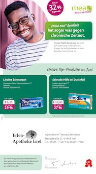 Aktueller mea - meine apotheke Prospekt (Irrel, 4 Seiten zum blättern mea - meine apotheke Prospekt Unsere Juni-Angebote mit 4 Seiten