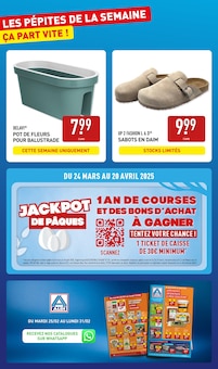 Prospectus Aldi à Cazères, "ARRIVAGES ORIENTAUX À PRIX DISCOUNT", 43 pages de promos valables du 25/03/2025 au 31/03/2025