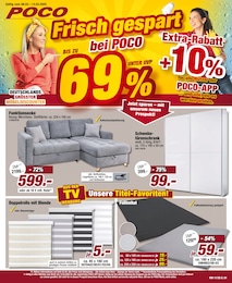 Schwebetürenschrank Angebot im aktuellen POCO Prospekt auf Seite 1