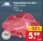 Suppenfleisch vom Rind von Gut Ponholz für 5,99 € bei Netto Marken-Discount im Angebot Suppenfleisch vom Rind von Gut Ponholz im aktuellen Netto Marken-Discount Prospekt