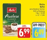Auslese Klassisch im Angebot bei EDEKA in Schweinfurt Auslese Klassisch Angebote von Melitta bei EDEKA Schweinfurt für 6,49 €