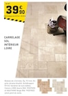 Carrelage sol intérieur Loire - Tout Faire à Limoges Carrelage sol intérieur Loire en promo chez Tout Faire Limoges à 39,90 €