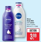 Body Milk im Angebot bei Marktkauf in Konstanz Body Milk Angebote von Nivea bei Marktkauf Konstanz für 3,99 €