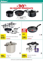 Tefal Angebote im Prospekt "ALCOOLS & BIÈRES" von Carrefour auf Seite 64