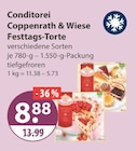 Festtags-Torte von Coppenrath & Wiese im aktuellen V-Markt Prospekt für 8,88 €