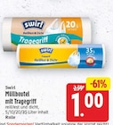 Müllbeutel mit Tragegriff von Swirl für 1,00 € bei E center im Angebot Müllbeutel mit Tragegriff von Swirl im aktuellen E center Prospekt