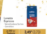 Espresso Angebote von Lavazza bei Metro Osnabrück für 3,73 €