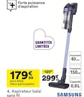 But Lisieux - Promo Aspirateur balai sans fil Promo Aspirateur balai sans fil à 179,99 € dans le catalogue But à Lisieux