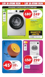 Promos Lave-Linge dans le catalogue "SUPER U" de Super U Lave-Linge en promo dans le catalogue Super U à la page 39
