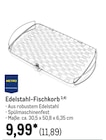 Edelstahl-Fischkorb für 11,89 € bei METRO im Angebot Edelstahl-Fischkorb im aktuellen METRO Prospekt