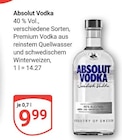 Aktuelles Vodka Angebot bei GLOBUS in Erlangen ab 9,99 €