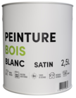 PEINTURES TDP BOIS MICROPOREUSE BLANC SATIN 2.5L - Décor Discount à Grenoble PEINTURES TDP BOIS MICROPOREUSE BLANC SATIN 2.5L en promo chez Décor Discount Grenoble à 15,90 €