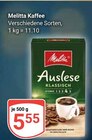 Auslese Klassisch Angebote von Melitta bei GLOBUS Rüsselsheim für 5,55 €