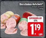 Bierschinken-Aufschnitt Angebote bei EDEKA Ravensburg für 1,19 €