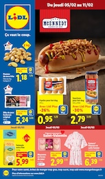 Prix et réduction Alimentation dans le prospectus Lidl en cours Offre Alimentation dans le catalogue Lidl du moment à la page 1