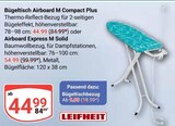 Bügeltisch Airboard M Compact Plus Angebote von Leifheit bei GLOBUS Castrop-Rauxel für 9,99 €