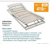 Lattenrahmen im Angebot bei Opti-Wohnwelt in Fulda Lattenrahmen Angebote bei Opti-Wohnwelt Fulda für 419,00 €