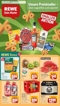 Aktueller REWE Prospekt "Dein Markt" Seite 1 von 32 Seiten für Wadgassen