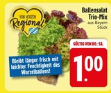 Ballensalat Trio-Mix im EDEKA Prospekt Ballensalat Trio-Mix von im aktuellen EDEKA Prospekt für 1,00 €