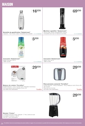 Promos Sodastream dans le catalogue "VEGGIE PARTY" de Monoprix à la page 54