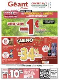 Catalogue Géant Casino avec 81 pages de promos Prospectus Géant Casino, "Le mois Casino Magic", pages, 05/12/2022 - 18/12/2022