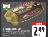 Aktuelles 10 frische sächsische Eier Angebot bei E center in Jena ab 2,49 €