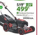 Promo Tondeuse thermique tractée 202 cm3 à 499,00 € dans le catalogue Mr. Bricolage à Cavignac