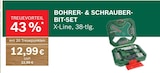 Aktuelle Bohrmaschine Angebote bei EDEKA in Chemnitz Aktuelles Bohrer- & Schrauber-Bit-Set Angebot bei EDEKA in Chemnitz ab 12,99 €