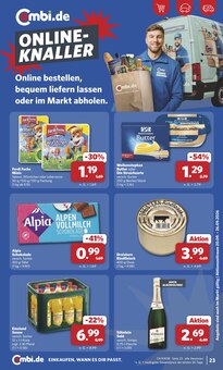 Sekt im aktuellen combi Prospekt (Bremen) Sekt im combi Prospekt "Markt - Angebote" mit 33 Seiten (Bremen)