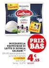 Bi1 Vendeuvre-sur-Barse - Promo Mozzarella Pasteurisé Di Latte Di Bufala Promo Mozzarella Pasteurisé Di Latte Di Bufala à 4,15 € dans le catalogue Bi1 à Vendeuvre-sur-Barse