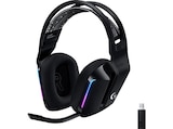 G733 Light Speed LIGHTSYNC RGB kabelloses, Over-ear Gaming Headset Schwarz bei MediaMarkt Saturn im Landau Prospekt für 99,99 €