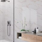 Faïence murale Oazis blanc calacatta glossy 30 x 90 cm Ép.8,7 mm dans le catalogue Castorama