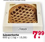 Linzer Torte Angebote von Check-in Manufaktur bei E center Baden-Baden für 7,99 €