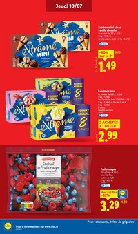 Promotion Cocktail dans le prospectus Lidl, valable du 10/07/2025 au 16/07/2025 Promo Cocktail dans le catalogue Lidl du moment à la page 14
