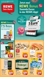 REWE Prospekt für St. Kilian mit 32 Seiten REWE Prospekt für St. Kilian: „Dein Markt”, 32 Seiten, 13.01.2025 - 18.01.2025