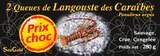 QUEUES DE LANGOUSTE DES CARAÏBES CRUES CONGELÉES - SANS MARQUE - Auchan Hypermarché à Saint-Chamond QUEUES DE LANGOUSTE DES CARAÏBES CRUES CONGELÉES - SANS MARQUE en promo chez Auchan Hypermarché Saint-Chamond à 16,50 €